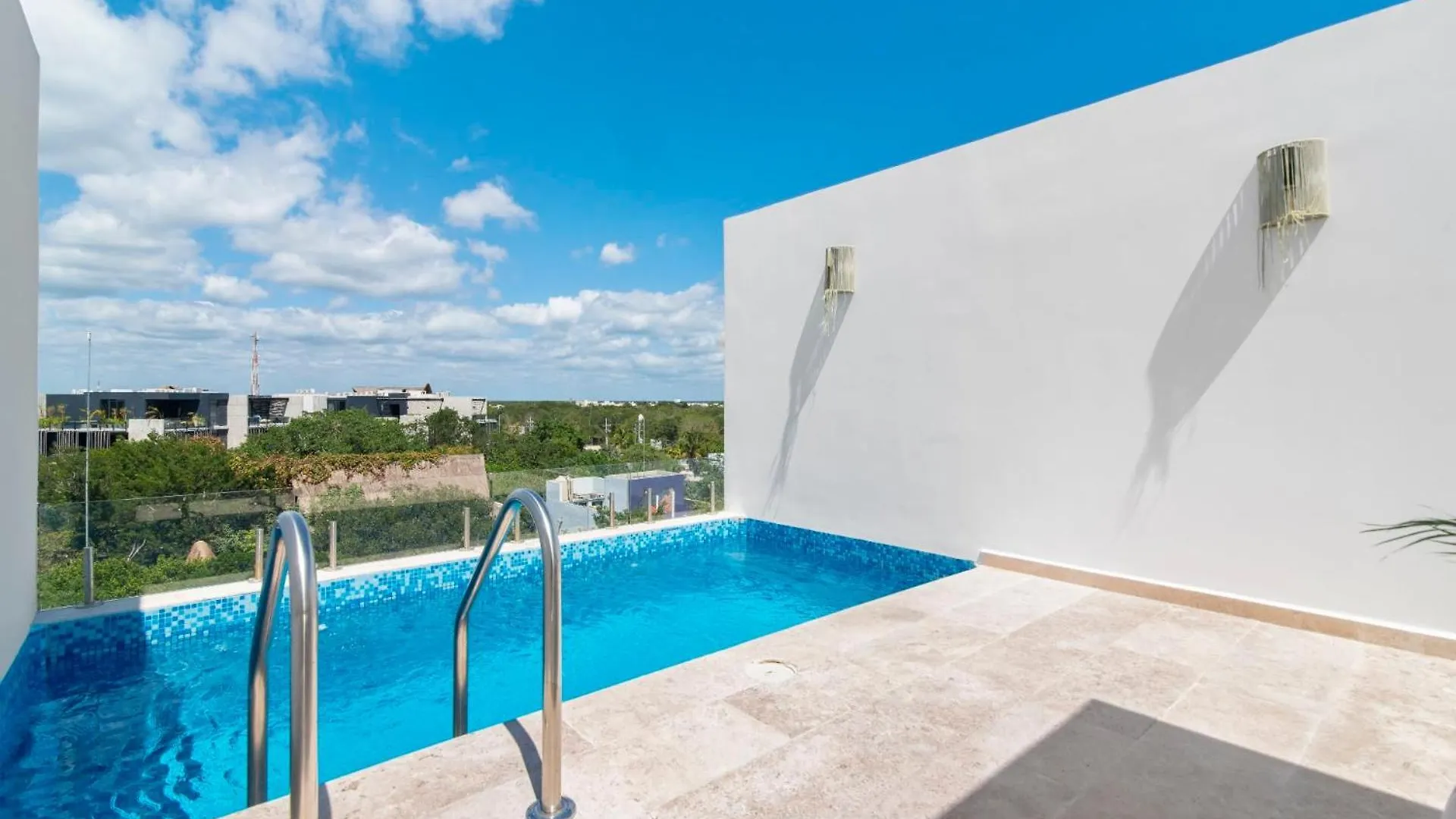 Serenity In The Sky - Studio With Rooftop And Plunge Pool Tulum Apartment